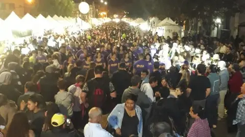 quilmes feria colectividades cuatro medios
