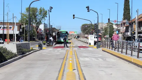 1_Habrá dos carriles para los colectivos