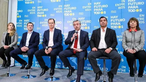 alberto fernandez entre rios cuatro medios