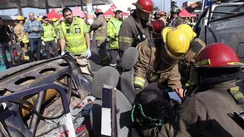 simulacro quilmes bomberos cuatro medios