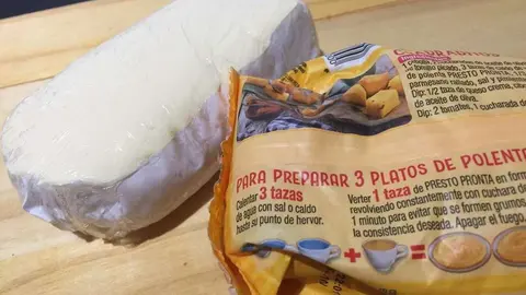 polenta con queso cuatro medios crisis