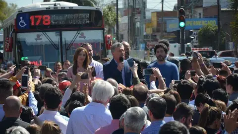 macri vidal metrobus cuatro medios