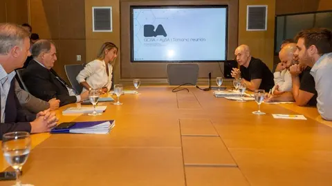 Reuni&oacute;n Malena Galmarini-Rodr&iacute;guez Larreta