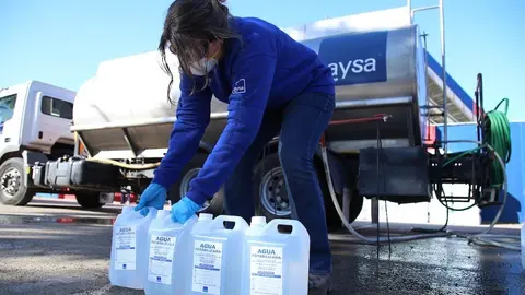 aysa agua covid