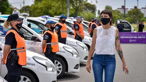 Mayra entrega de otros 10 patrulleros 1
