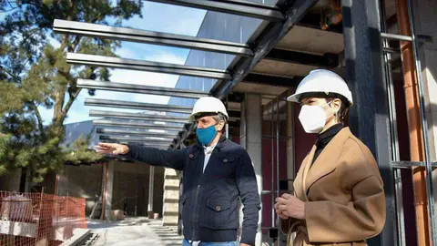 Mayra recorrida obras nuevo quilmes plaza 3