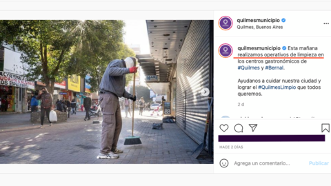 BASURA QUILMES MAYRA MENDOZA QUILMES