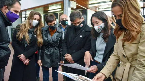 Mayra y Kicillof en recorrida 2