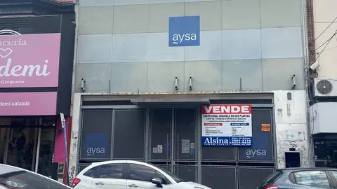 aysa oficina cerrada en quilmes