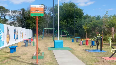 nueva plaz parque Las Malvinas