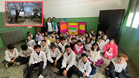 alumnos 4to grado plaza belen bernal para ciegos