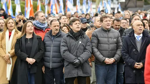 axel kicillof en tierra del fuego a 44 años de Malvinas