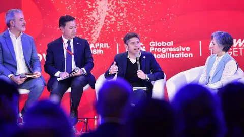 kicillof en españa