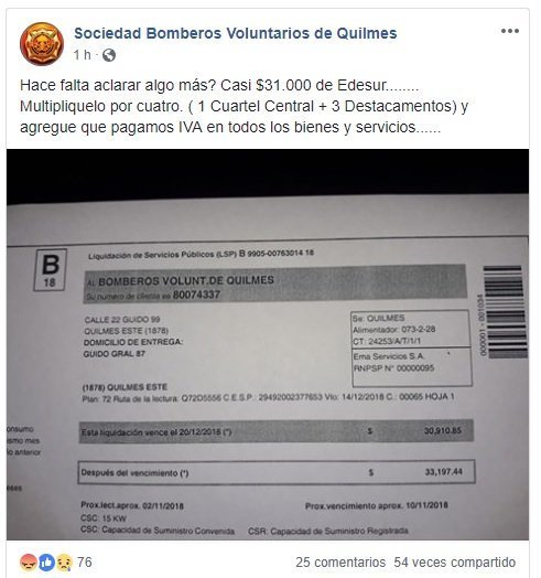 boleta quilmes #4medios edesur