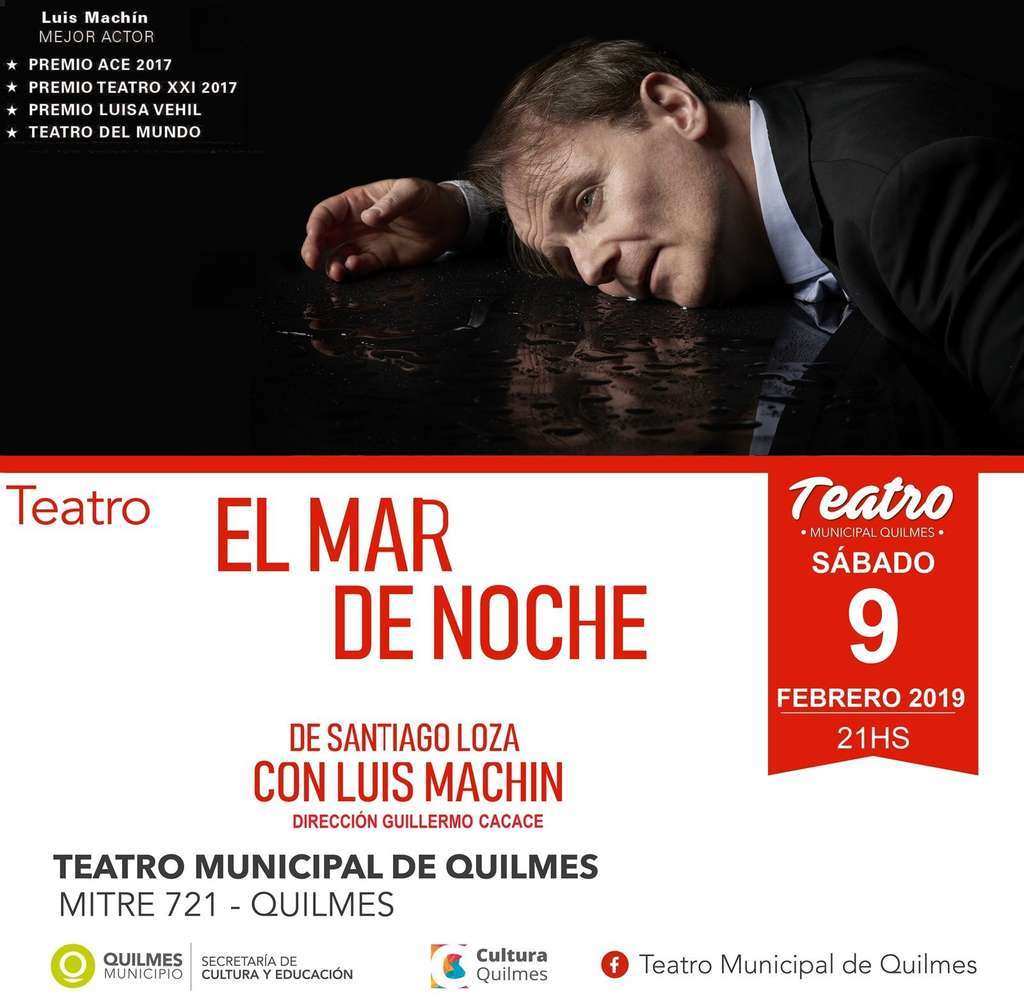LUIS MACHÍN PRESENTA SU UNIPERSONAL “EL MAR DE NOCHE” EN EL TEATRO MUNICIPAL (1)