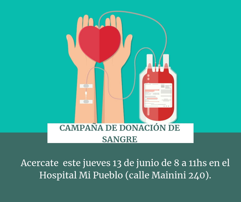 donar sangre mi pueblo cuatro medios