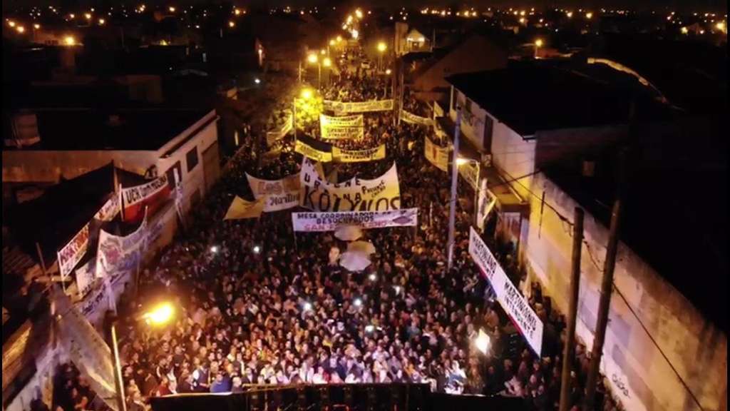 molina quilmes acto campaña cuatro medios