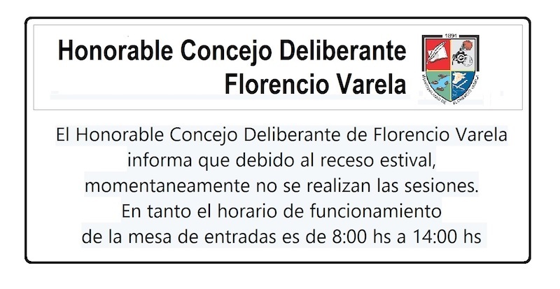 Receso estival HCD Florencio Varela