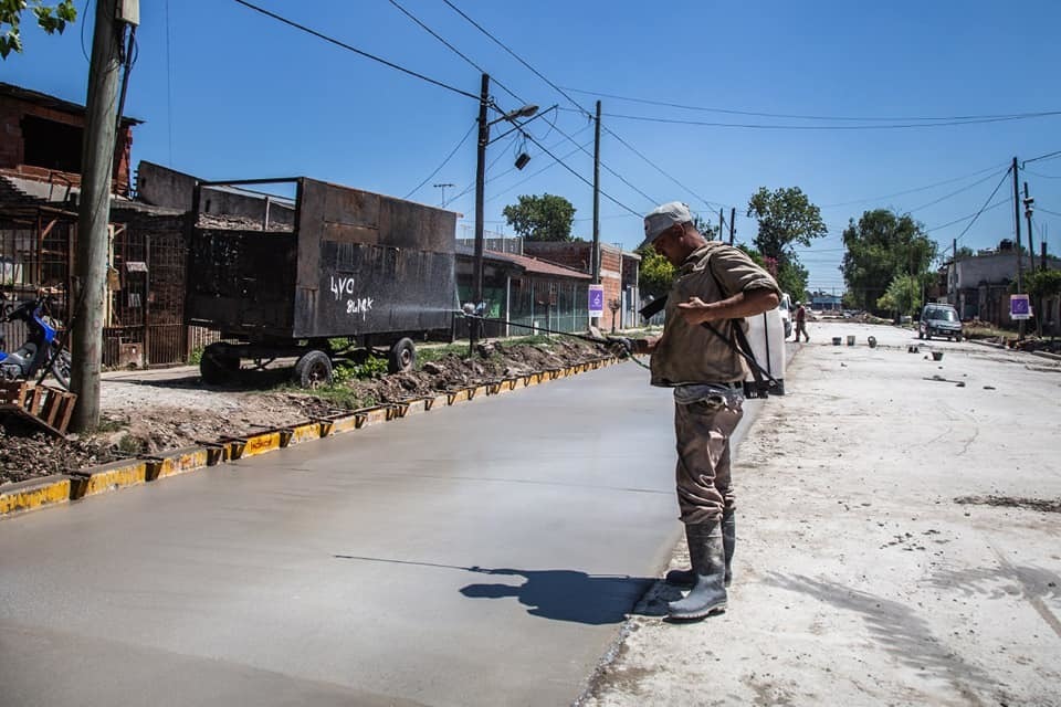 Pavimentación calle 816 2