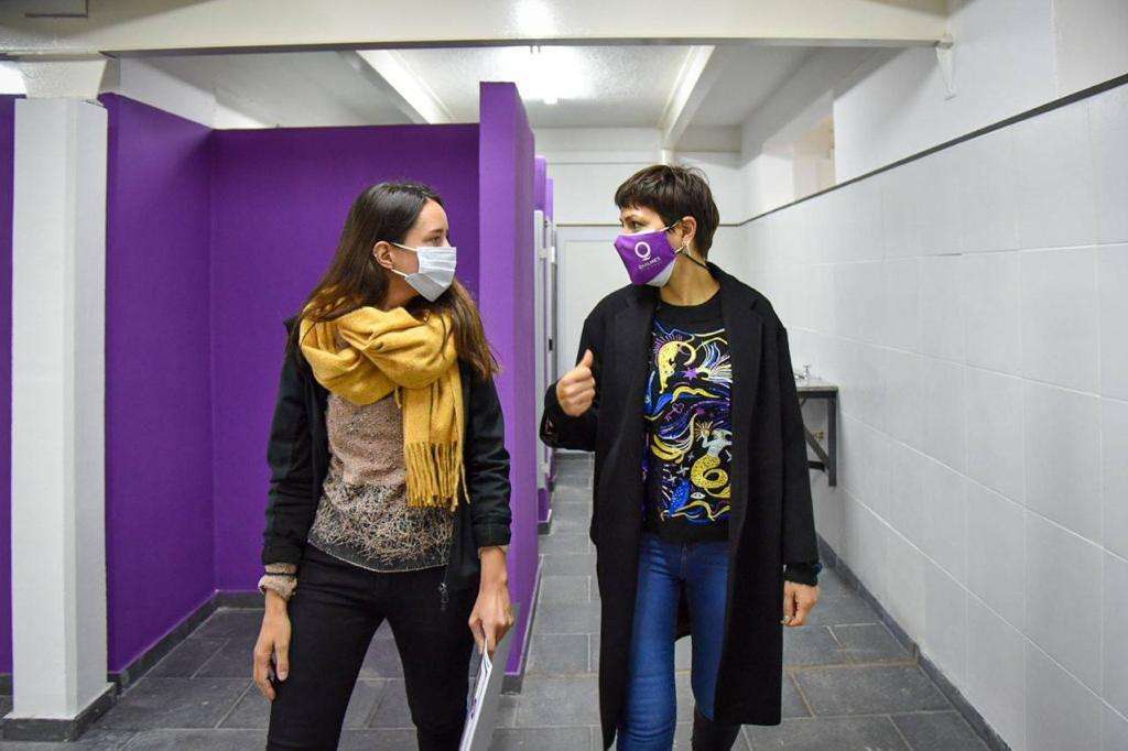 Recorrida por obras en el polideportivo 3