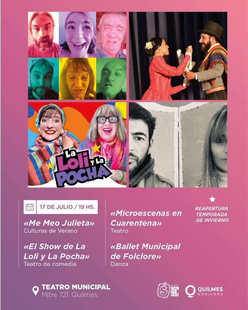 Teatro en vacaciones quilmes