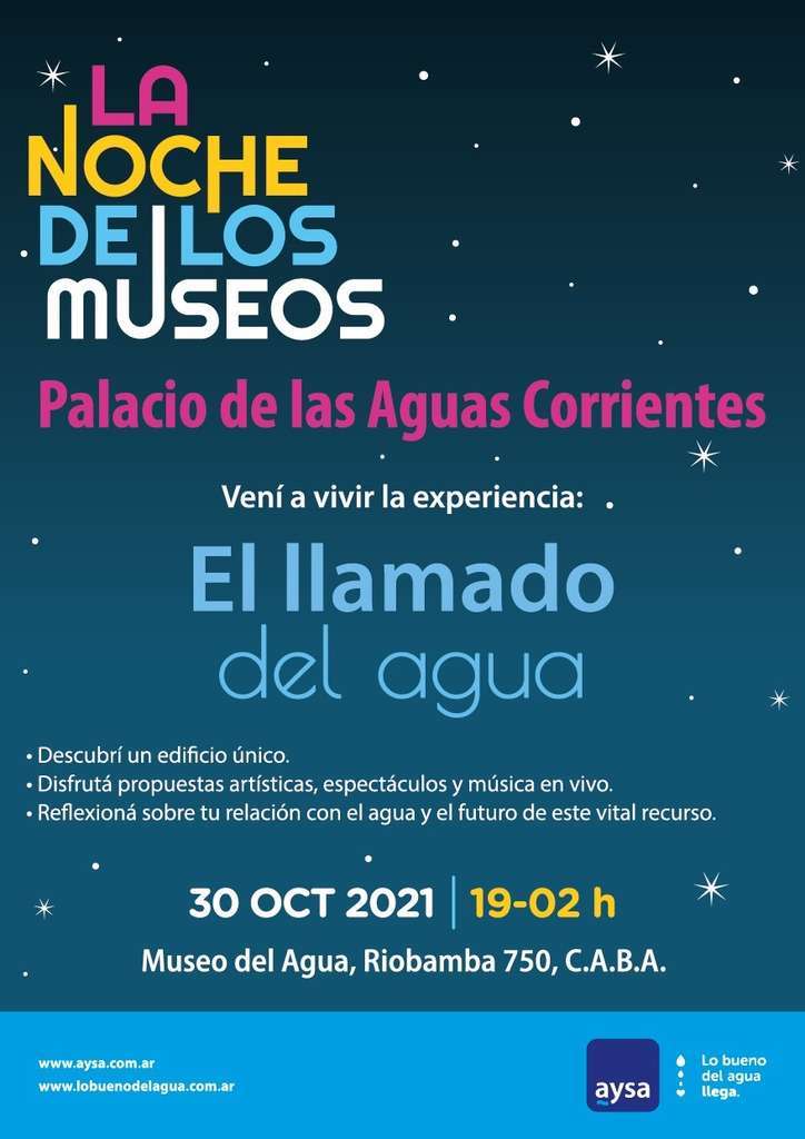 Flyer El llamado del agua