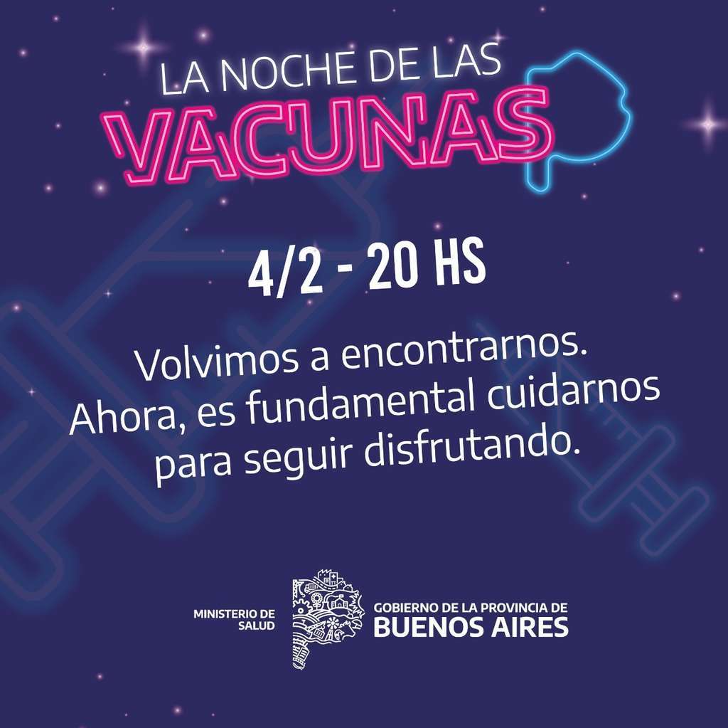 la noche de las vacunas florencio varela