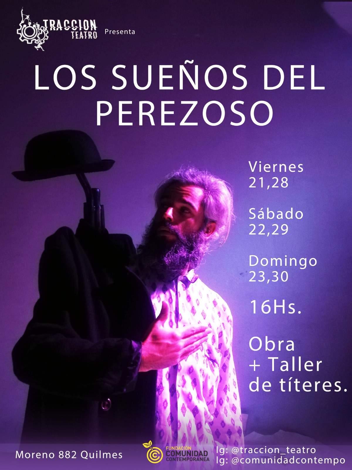 Flyer Los Sueños del Perezoso