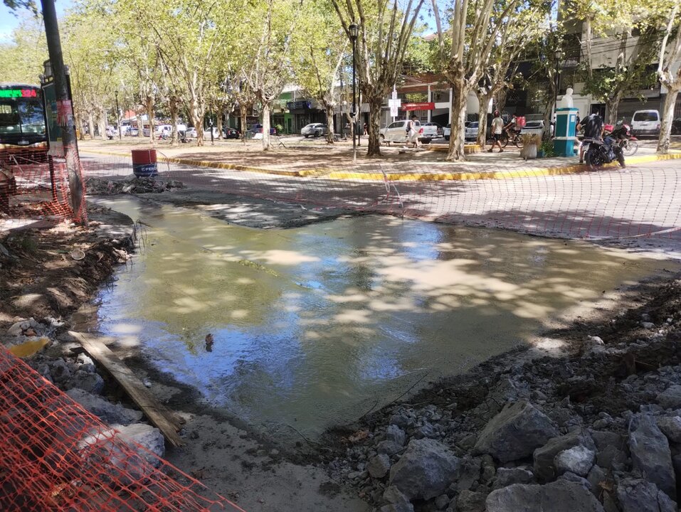 obras en avenida san martin